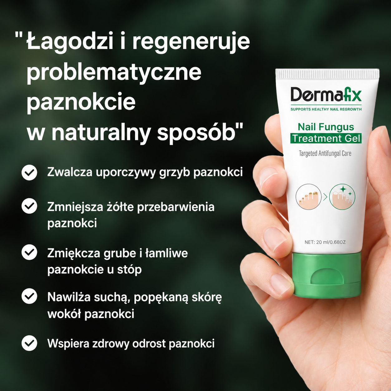 Fungostop - korzyści produktu - miniatura
